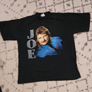 Vintage 90s Joe Diffie Single Stitch T-Shirt All Sport Pro Weight Made in USA XL
